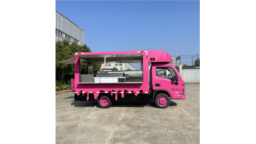 Exportable fuel powered food and snack truck