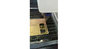fiber laser cutting 6mm brassl.mp4