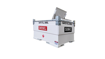 NW-3000 diesel storage tank with pump