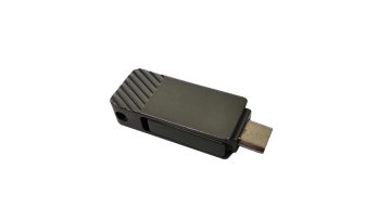 Black high-end business office metal USB flash drive