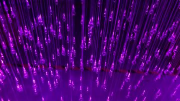 Luxury Fiber Optic Chandelier Light