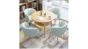 New model fashion  commercial wooden furniture cafe metal and wood  restaurant  kitchen dining  table1
