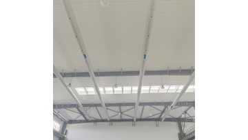 Fabric air duct is applied to a factory in Zhenjia