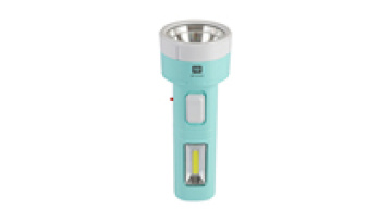 Plastic High Power Widely Used Portable and Rechargeable Cheap Bright Torch Light with Plug1