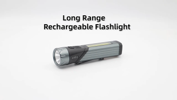 Long Range 18650 Battery Flashlight Led Torch Light Led Flashlight Powerful 90 Degree Ratating Rechargeable Flashlight Usb1