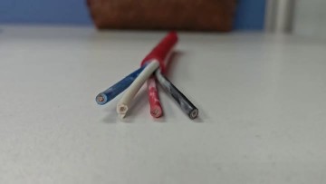 Red Sheath 4 Core PVC Power Cable