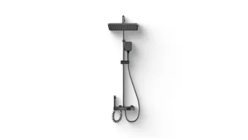 Luxury Constant Temperature Shower Faucet Set Bathroom Gold Shower Set1