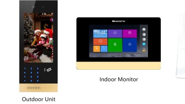 waterproof ip33 camera with chime building intercom system wire video doordoorbell 4 way for outdoor doorbell1