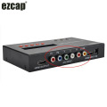 USB 2.0 1080P Audio Video Capture Card HDMI CVBS Time Scheduled Recording Game Record Mic Input Loop Windows OBS Live Streaming