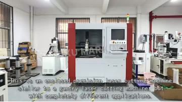 Enclosed Precision Laser Cutting Machine