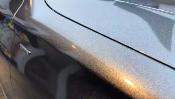 Liquid grey vinyl wrap