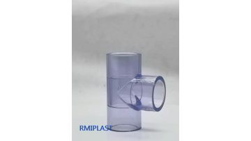 Clear PVC Equal Tee
