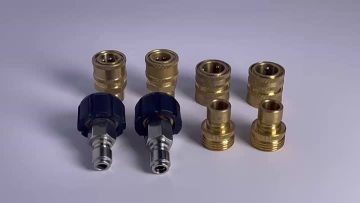 Solid Brass Auto Connectors for Automotive Fluid Systems