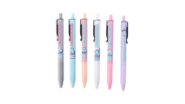 Creative Cartoon Animal Design Kawaii Pen Cute 0.5mm Ballpoint Pen for Students Plastic Stationery Signature 1.0mm Writing Width1