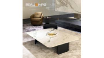 Song High-End center table modern designer sofa side table set living room furniture luxury wood marble coffee table1