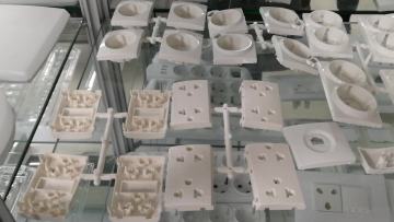 China dongguan  plastic mold maker for Switch Socket panel inner parts injection tooling1