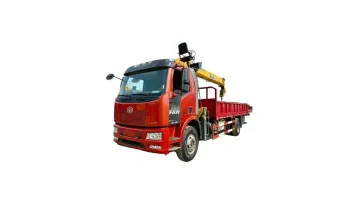 Stable Structure Cargo Truck with Crane Guarantees Safety During Lifting Operations1