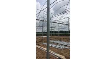 Greenhouse steel frame