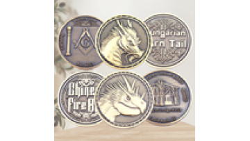 Free Sample Custom Metal Zinc Alloy 3D Challenge Coins US Coins Double Sided Logo Challenge Coins1