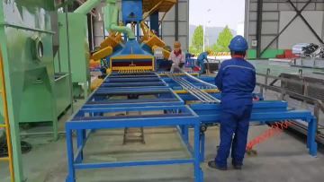 Aluminum Profiles Blasting Machine