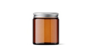 240ml Glass Candle Jar with Screw Caps 8 oz Transparent Candle Glass Jar Support Customization logo1