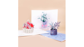 3D Mother’s Day Flower Bouquet Card