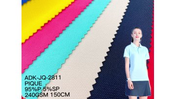 Factory price wholesale varley Knitted jacquard light poly spandex polyester waffle pique fabric and textiles for clothing1