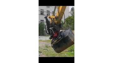 Tiltrotator grapple show