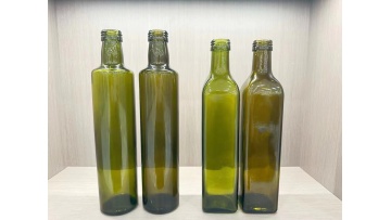 Olive Oil Glass Bottles Green