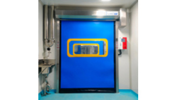 pvc industrial high speed roll up door cleanroom door high speed dust and insect proof high speed door1