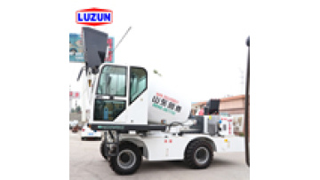 LUZUN 6.5M3 Integrated Chassis Self-Propelled Concrete Mixer Truck1