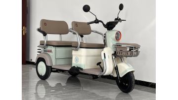 Electric three wheeled scooter