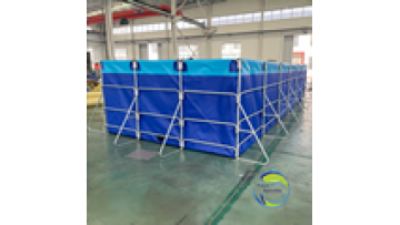 High-Yield Rectangular Galvanized Pipe Fish Farming Tank System for Tilapia Cultivation1