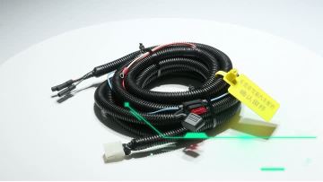 Corrugated pipe  wiring harness