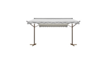 Factory Supply Cheap Customizable Free Standing Retractable Metal Awning for Terrace1