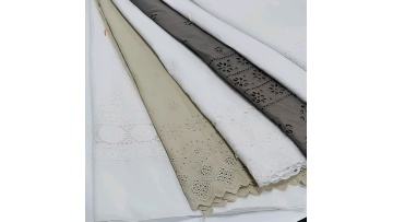 100% Cotton Voile Border Embroidered Fabrics Eyelet Floral Embroidery Fabric From Manufacturer For Women And Girls1