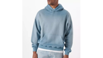 High Quality Pullover  Washed Hoodie Custom Men Heavyweight  Vintage Oversized Acid Wash Hoodie1