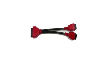 OBDII 16P to 8P 12P Cable 280mm Long