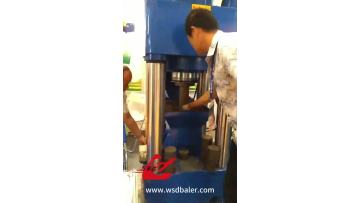Briquetting press