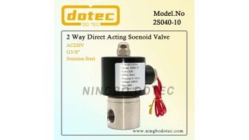 2S040-10 Stainless Steel Solenoid Valve