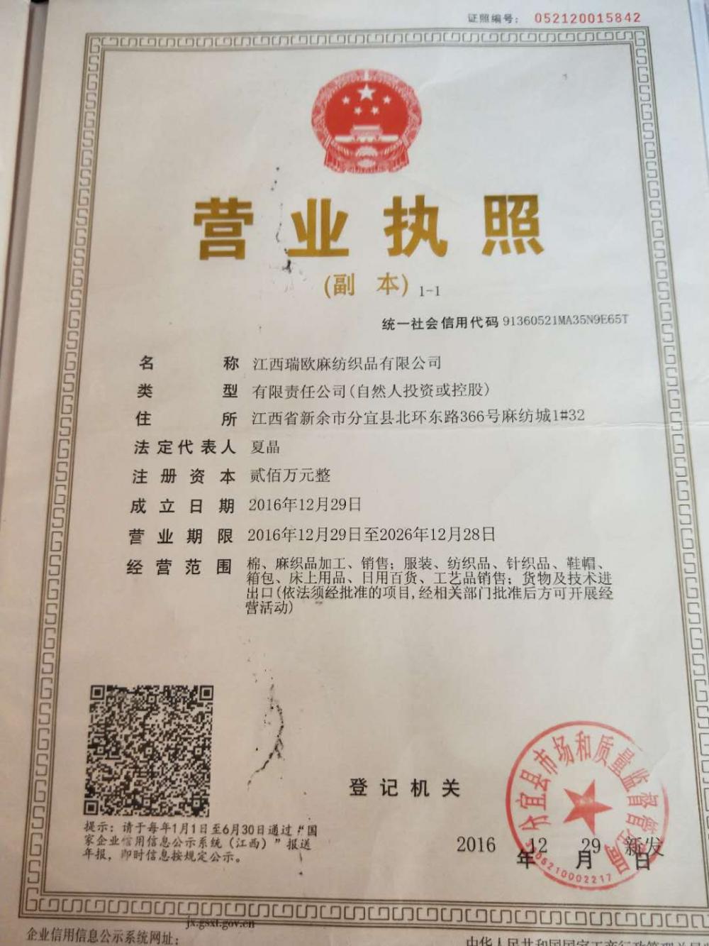 business license