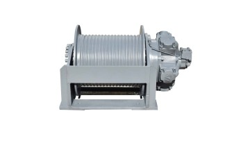 High efficiency excavating machinery winch