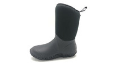 Women's Mid-Calf Waterproof Rain Boots Rubber Muck Boots1