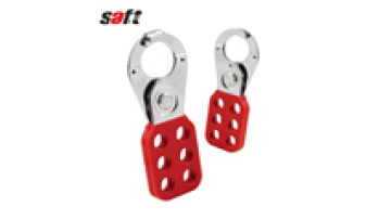 Steel Lockout Hasp with Jaw Clearance Hook for Multi-Lock Applications1