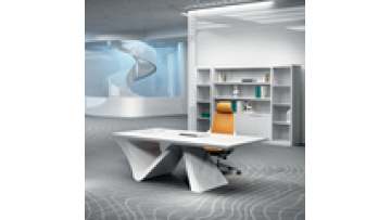 High Quality CEO Unique Luxury Manager Executive Modern White Desk Office Executive Customize Design Office Desk1