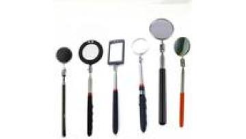 Telescoping Inspection Mechanics Mirror Led Lighted Flexible 360 Inspection Check Cardan Mirror1