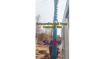 Submersible Well Pump Customer Site
