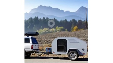 Mini Teardrop trailer C-D 4