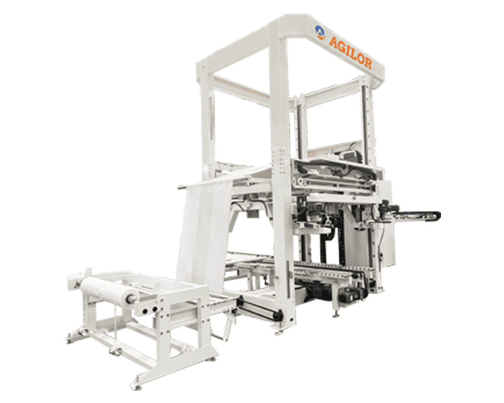 Automatic cold film wrapping machine