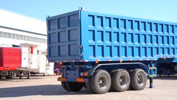 rear dump trailer